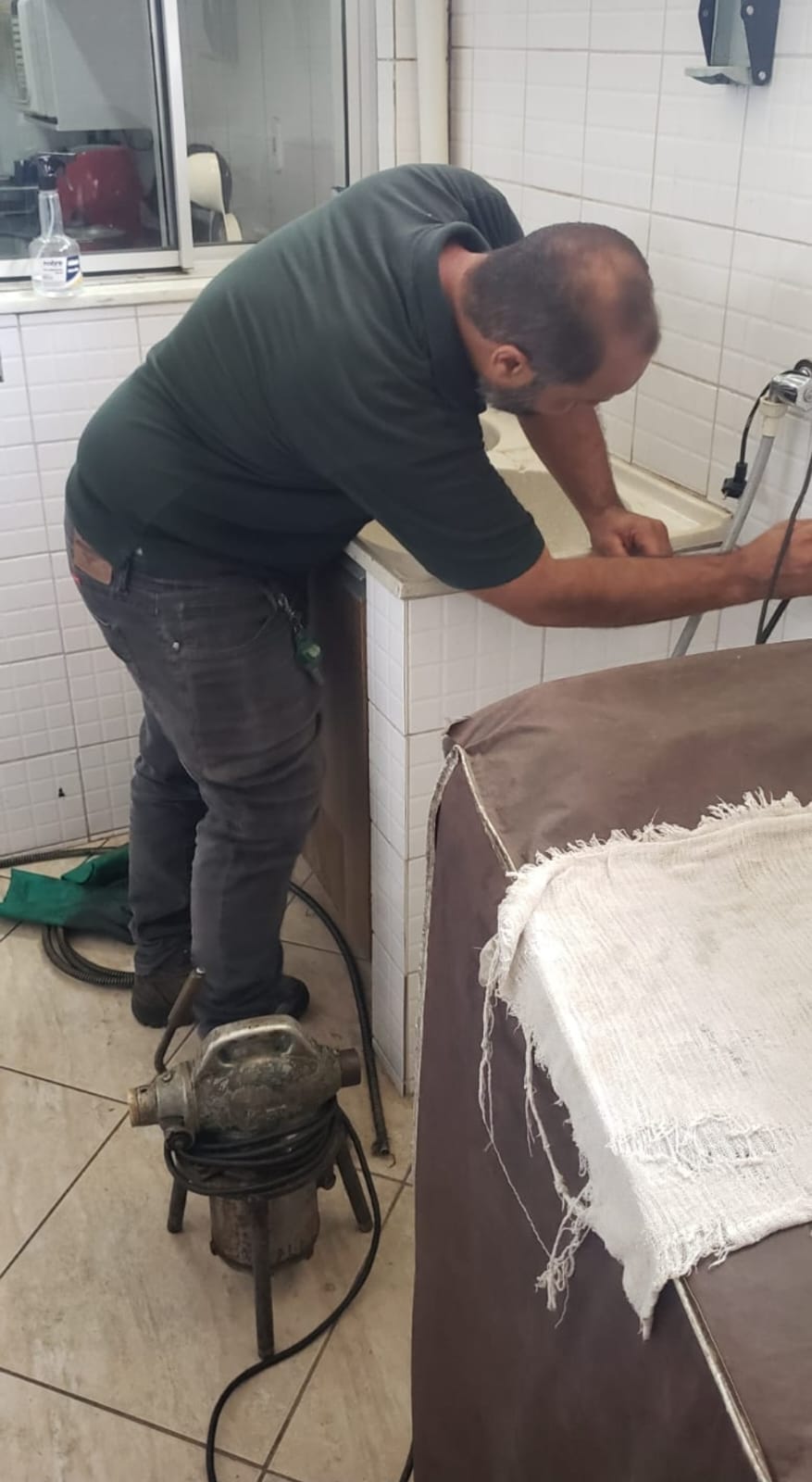 Desentupimento de Tanque